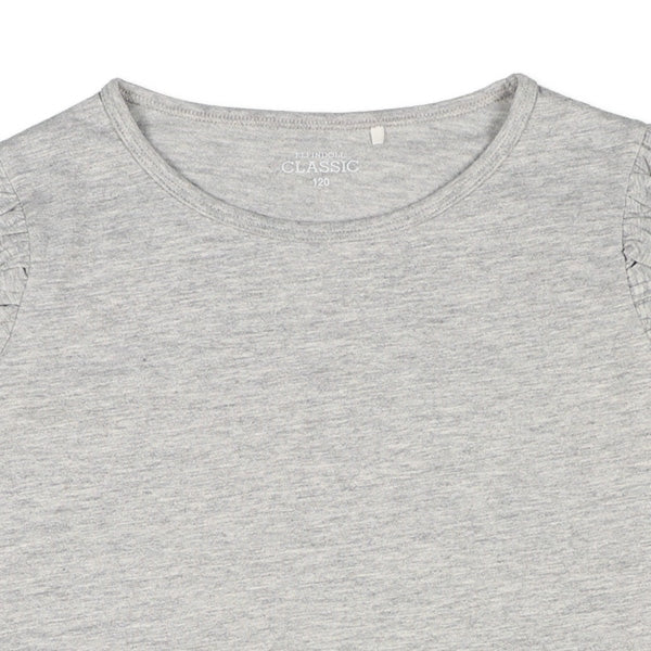 Shoulder Ruffles T-Shirt (Winter, Spring, Autumn)