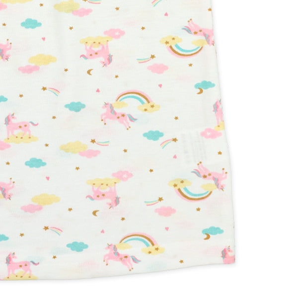 Unicorn Short Sleeve T-shirt and Pants Set