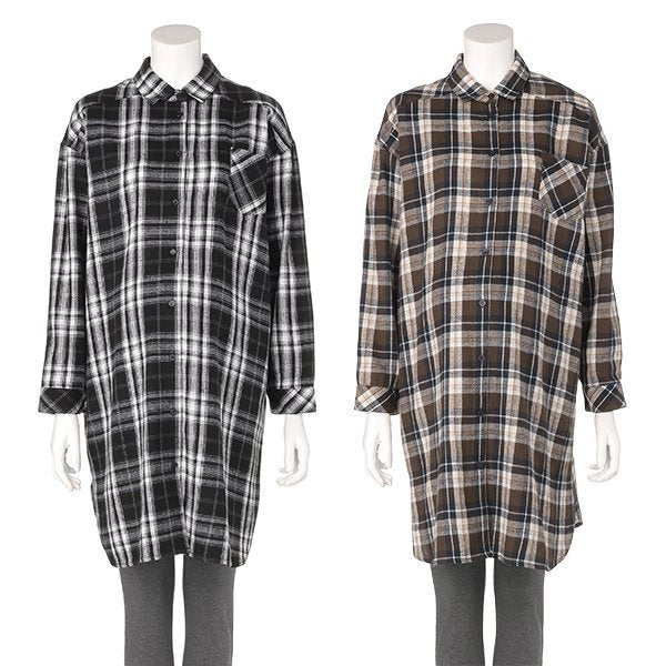 Viyella Nursing Check Tunic (Winter, Spring, Autumn)