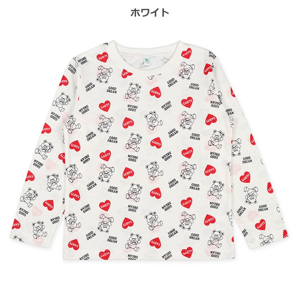 Heart and Bear Prints T-Shirt (Winter, Spring, Autumn)