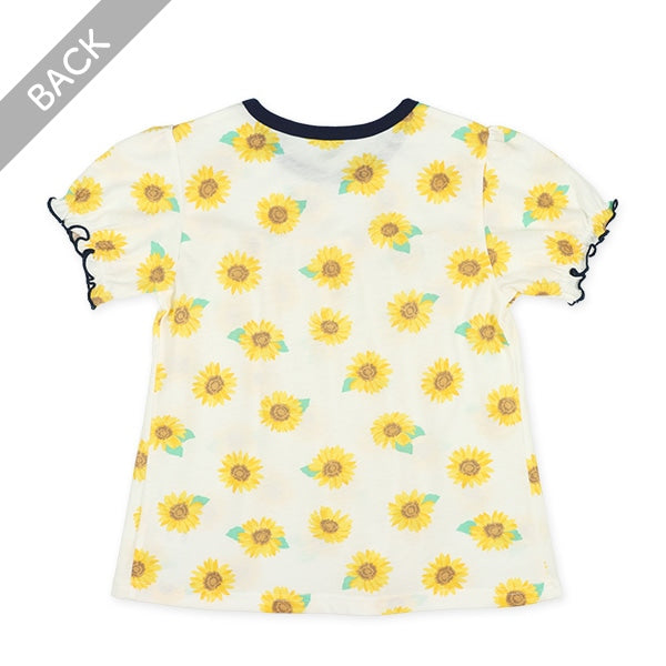 Sunfrower Short Sleeve T-shirt and Pants Set