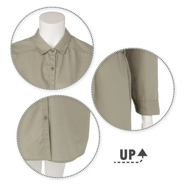 Nursing Broadcloth Shirt Dress (Winter, Spring, Autumn)