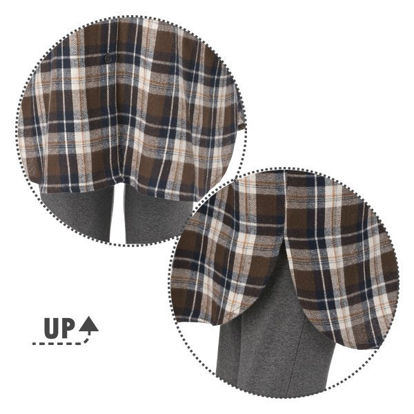 Viyella Nursing Check Tunic (Winter, Spring, Autumn)
