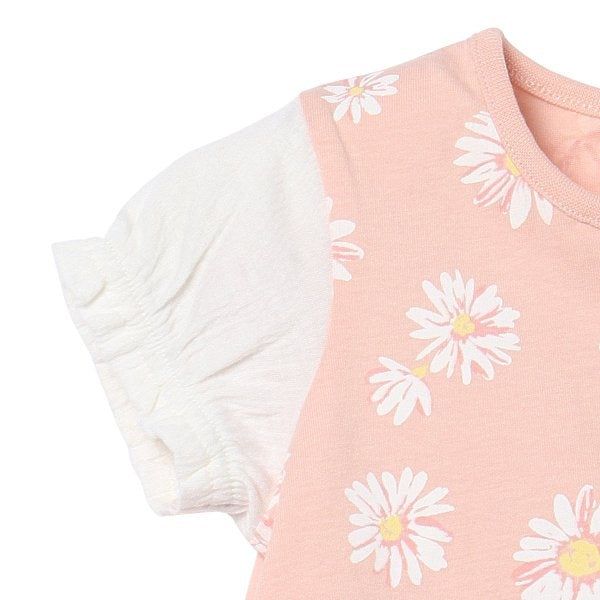 Floral Short Sleeve Romper