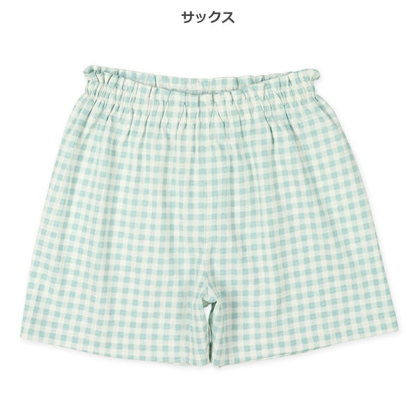 Checkered Knit Shorts