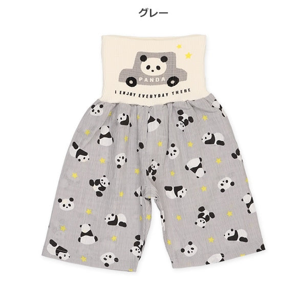 Panda Car Long High Waist Underwear