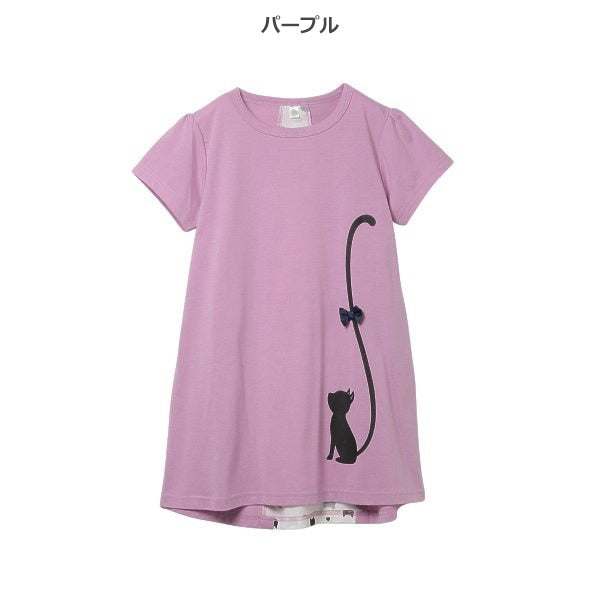 Cat Short Sleeve One Piece