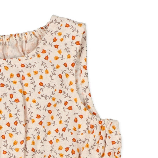Floral Sleeveless One Piece