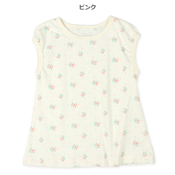 Floral Sleeveless T-shirt