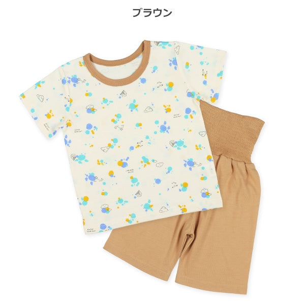 Short Sleeve T-shirt and High Waist Pants Set