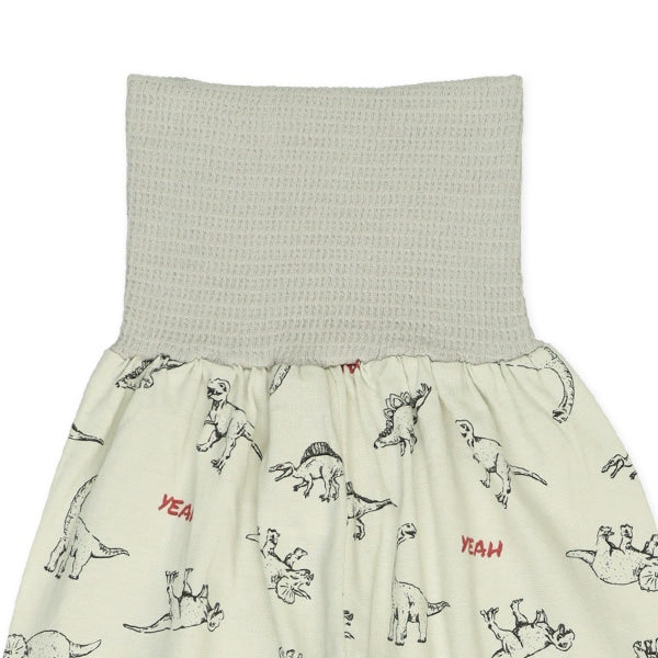 2Pieces High Waist Shark Pants