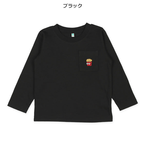 Cute Pocket Long Sleeve Shirt (Winter, Spring, Autumn)