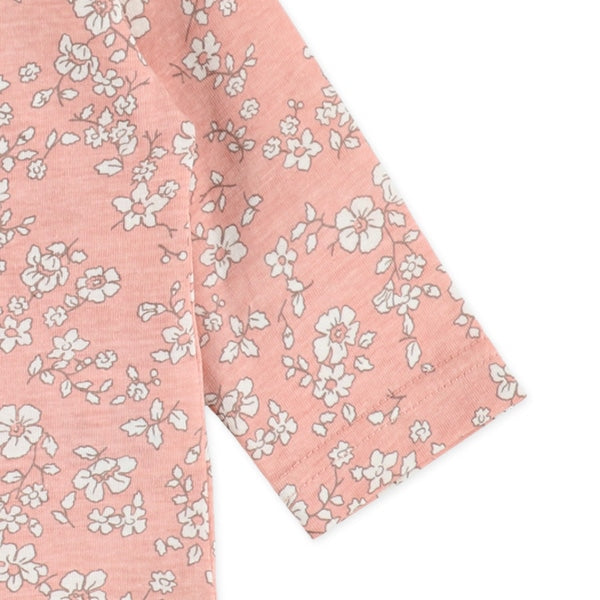 Floral Sweatshirt with Collar (Winter, Spring, Autumn)