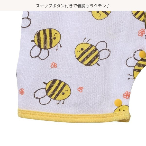 Honey Bee Short Sleeve Romper
