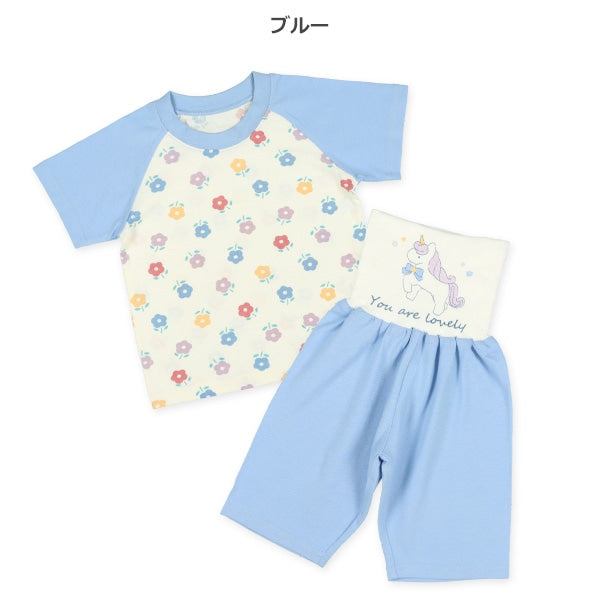 Unicorn Short Sleeve T-shirt and High Waist Pants Set