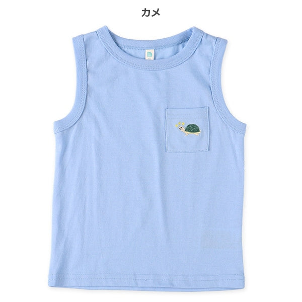 Sleeveless T-shirt