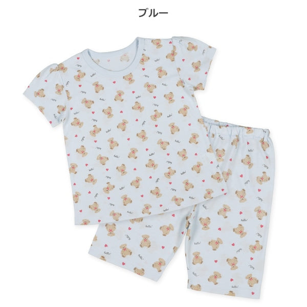 Bear Short Sleeve T-shirt and Pants Set