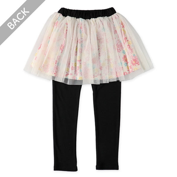 Tulle Skirted Leggings (Spring)