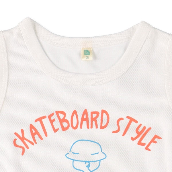 Skateboard Sleeveless T-shirt
