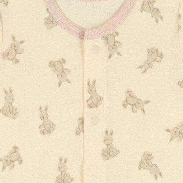 Short sleeve romper with front opening