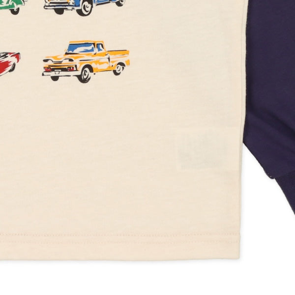 Vintage Cars Print Long Sleeve Shirt (Winter, Spring, Autumn)
