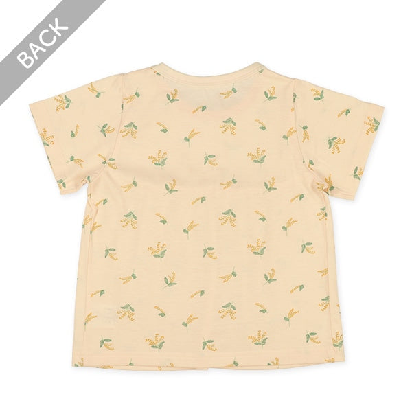 Short Sleeve T-shirt and High Waist Pants Set