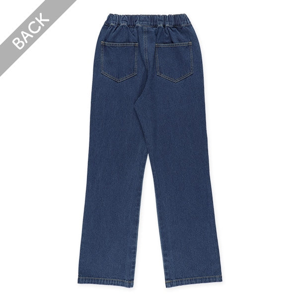 Denim Wide Pants (Winter, Spring, Autumn)