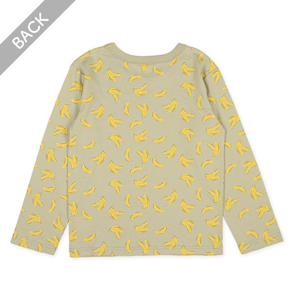 Bananas Printed Long Sleeve Shirt (Winter, Spring, Autumn)