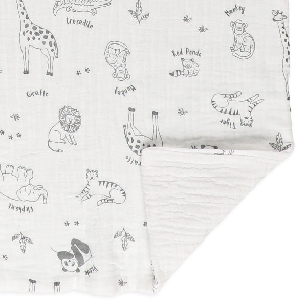 Animal Gauze Blanket