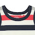 Stripe Sleeveless T-shirt