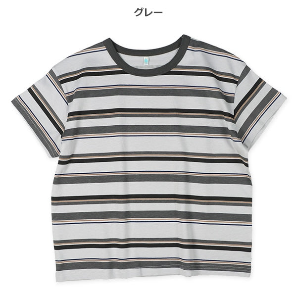 Stripe Short Sleeve T-shirt
