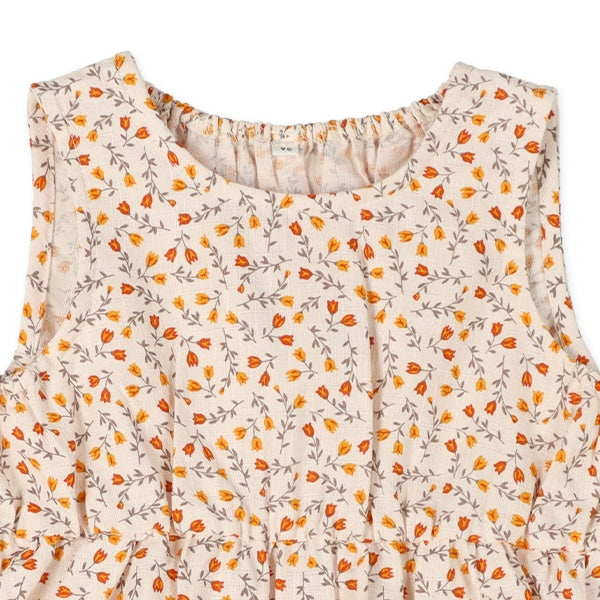 Floral Sleeveless One Piece