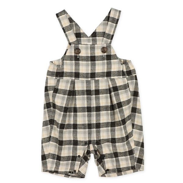 Viyella Plaid Overall Set (Winter, Spring, Autumn)