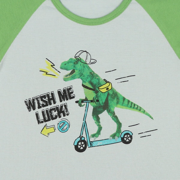 Dinosaur Short Sleeve T-shirt and Pants Set