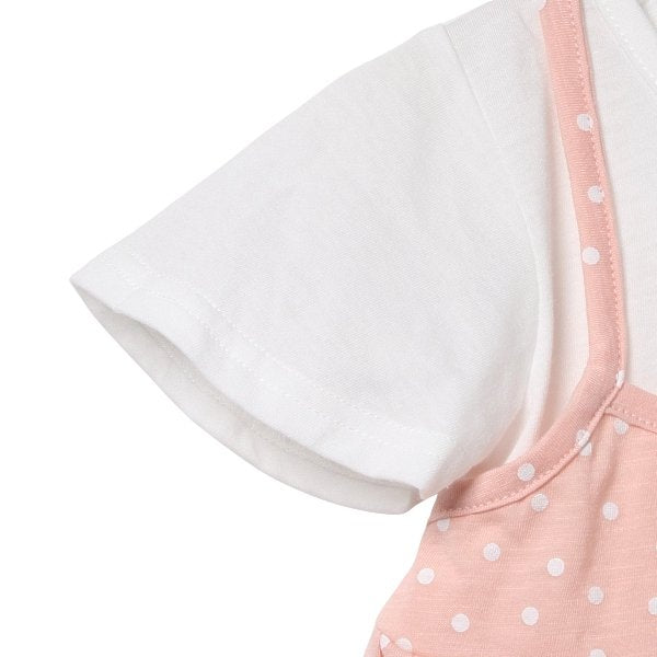 Rabbit Short Sleeve Blouse and Shorts Set