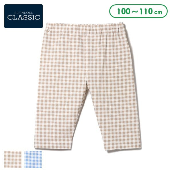 Checkered Knit Shorts