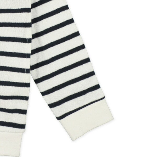 Stripe Long Sleeve Hoodie