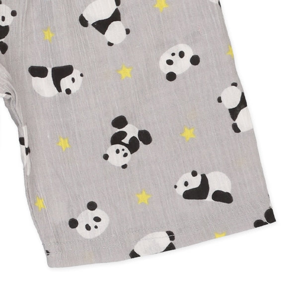 Panda Car Long High Waist Underwear