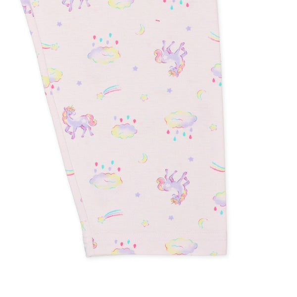 Unicorn Roll Up T-shirt and Pants Set
