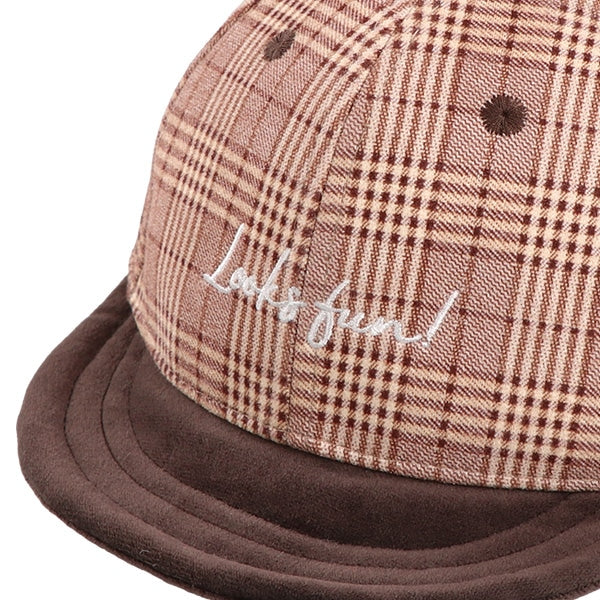 Checked Cap (Winter, Spring, Autumn)