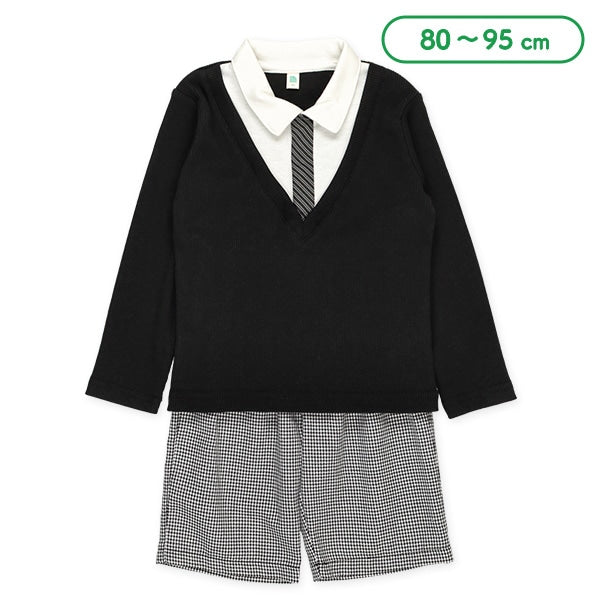 bed V-neck Formal Suit Set (Winter, Spring, Autumn)