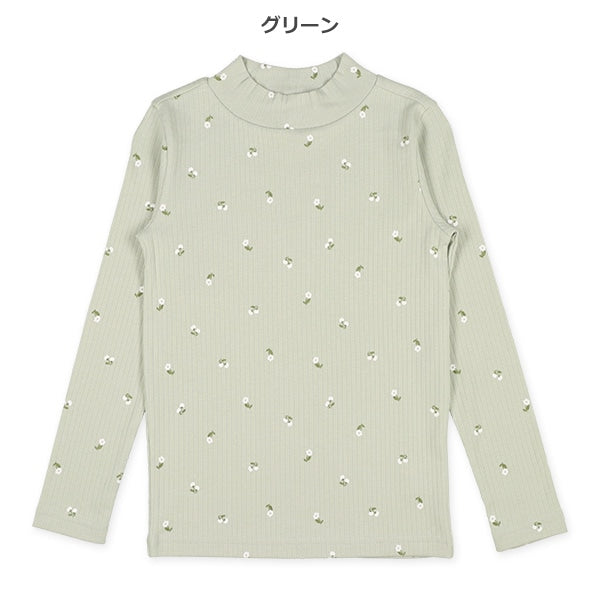 Floral bed High Neck Top (Winter, Spring, Autumn)