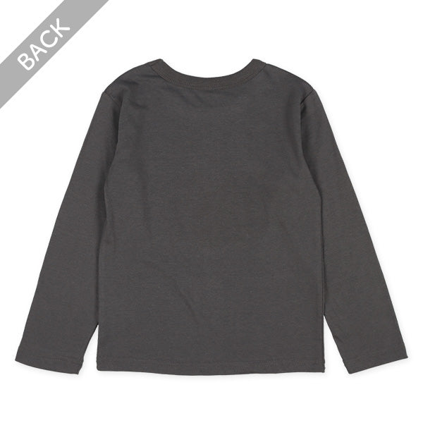 Distressed Logo Long Sleeve Shirt (Winter, Spring, Autumn)