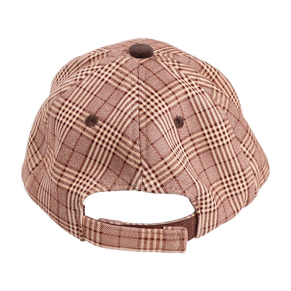 Checked Cap (Winter, Spring, Autumn)