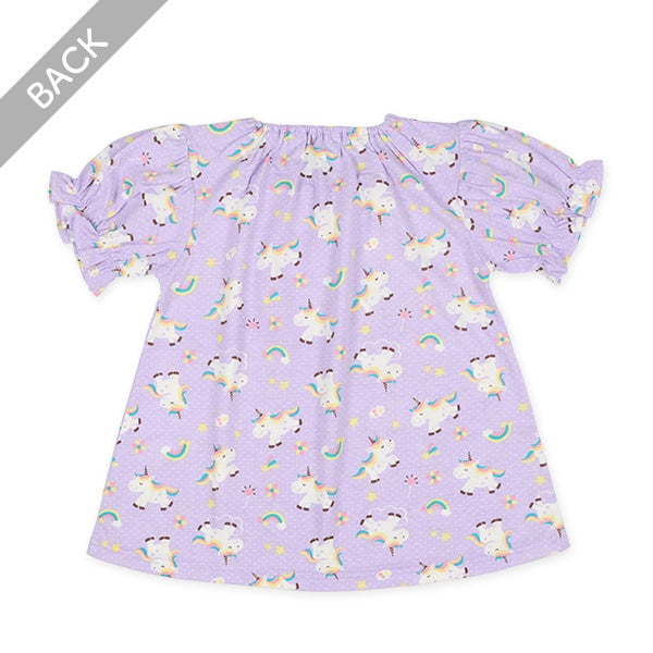 Unicorn Short Sleeve T-shirt and Pants Set