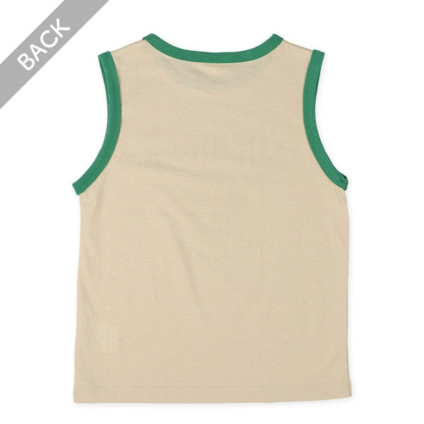 College Logo Sleeveless T-shirt