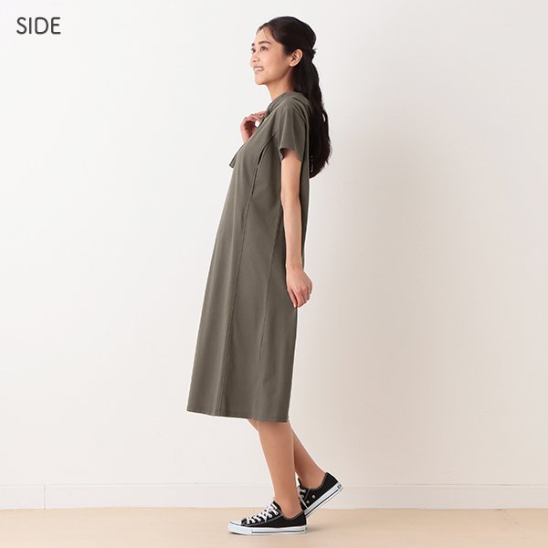 Short Sleeve Hooded Maternity One Piece