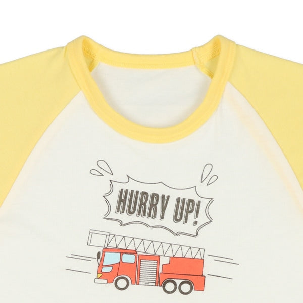 Fire Truck T-shirt and Pants Set