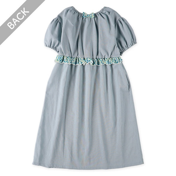 Short Sleeve Linen One Piece