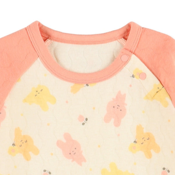Knit Quilted Pajamas for Baby Girls (Winter)